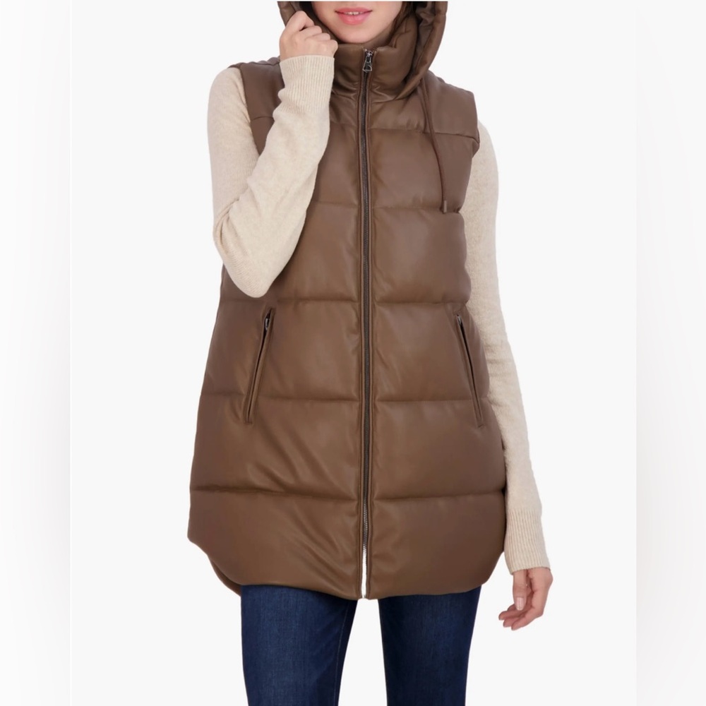 Quilted puffer vest